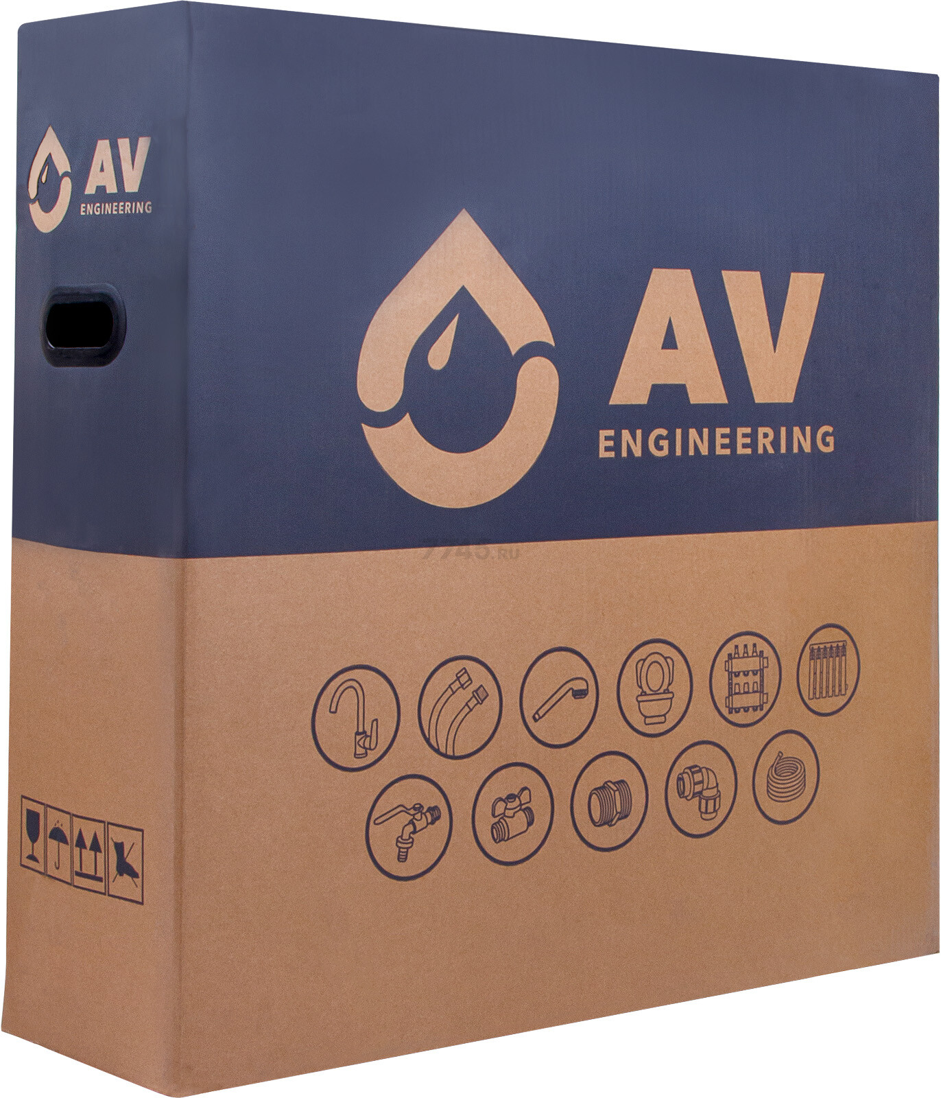 Труба из полиэтилена 16х2 First PE-RT II/EVOH/PE-RT II 200 метров AV ENGINEERING (AVE-PFI200) - Фото 4
