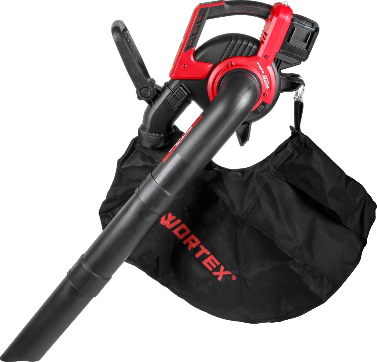 Воздуходувка-пылесос аккумуляторная WORTEX BB 2536-1 D XLT SET (1333418) - Фото 11