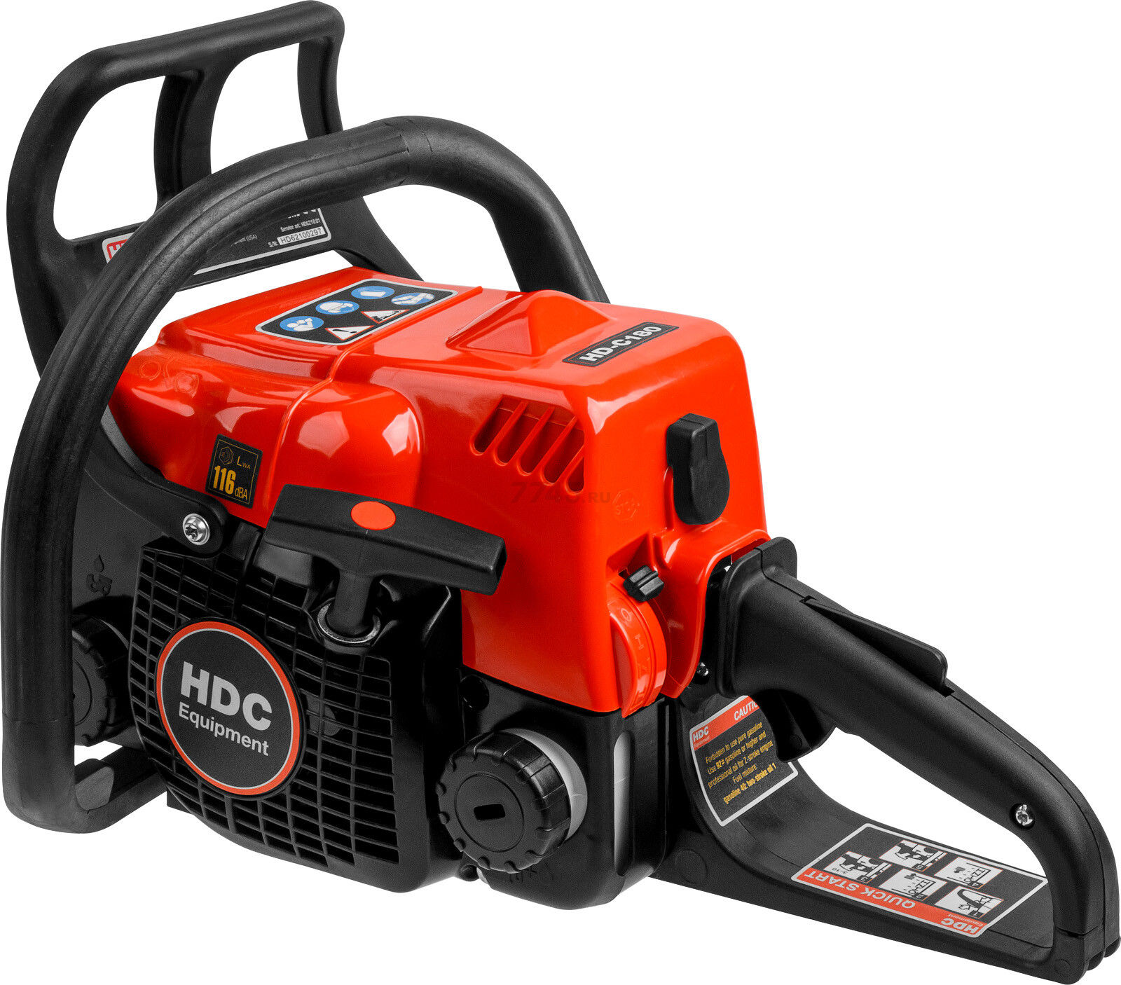 Бензопила HDC HD-C180 (HD6210-1) - Фото 3