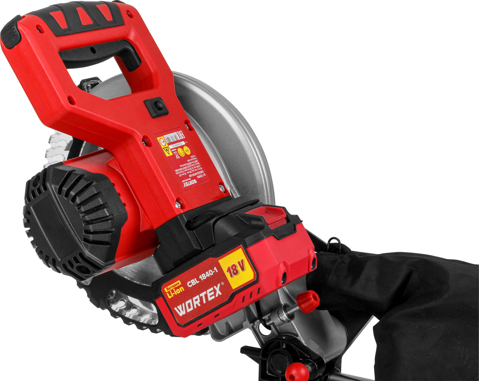 Пила торцовочная аккумуляторная WORTEX СMS 2118-1 LM XLT SOLO (1329459) - Фото 16