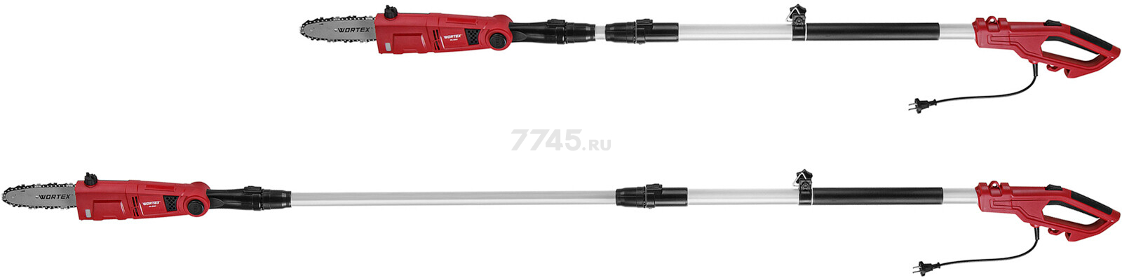 Высоторез-кусторез электрический WORTEX PS 2001 (1334541) - Фото 21