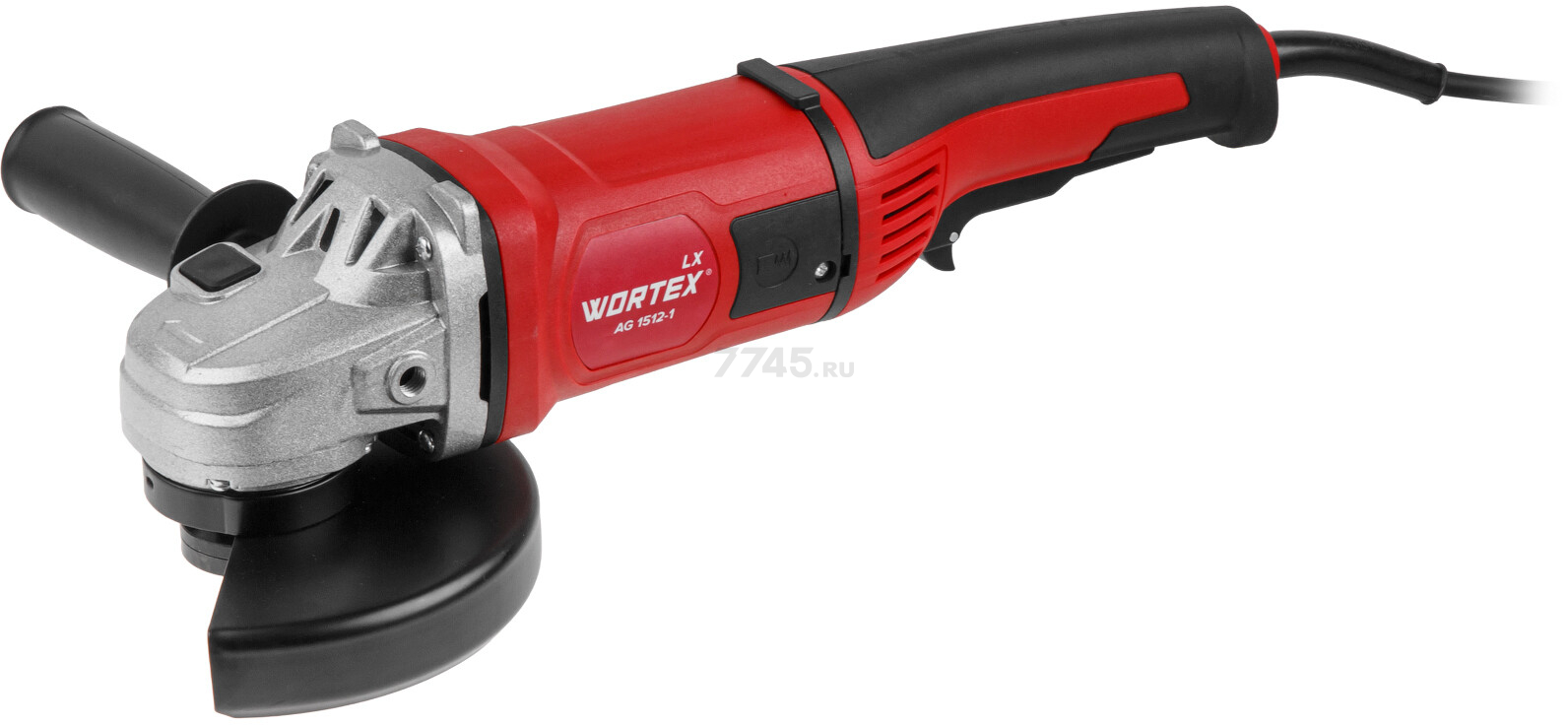 Шлифмашина угловая (болгарка) WORTEX LX AG 1512-1 (1333548) - Фото 2