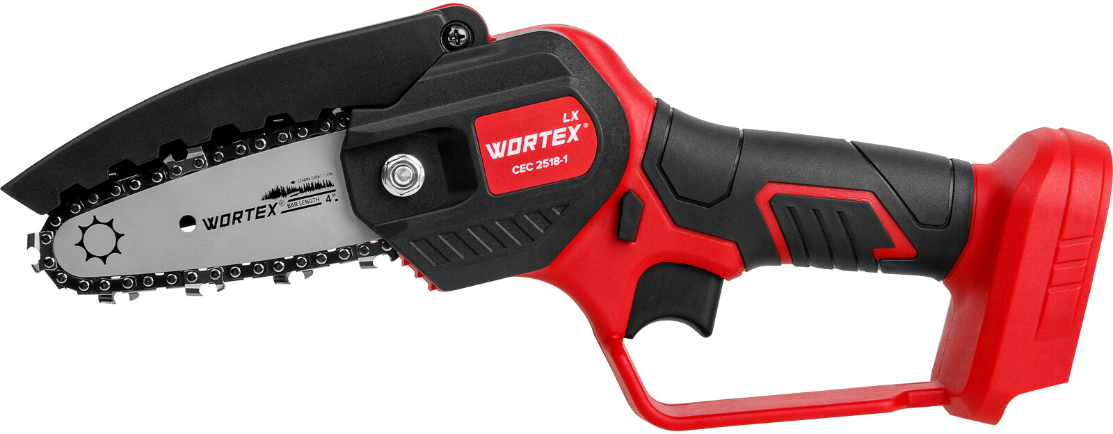 Пила цепная аккумуляторная WORTEX LX CEC 2518-1 XLT SET (1329493) - Фото 17