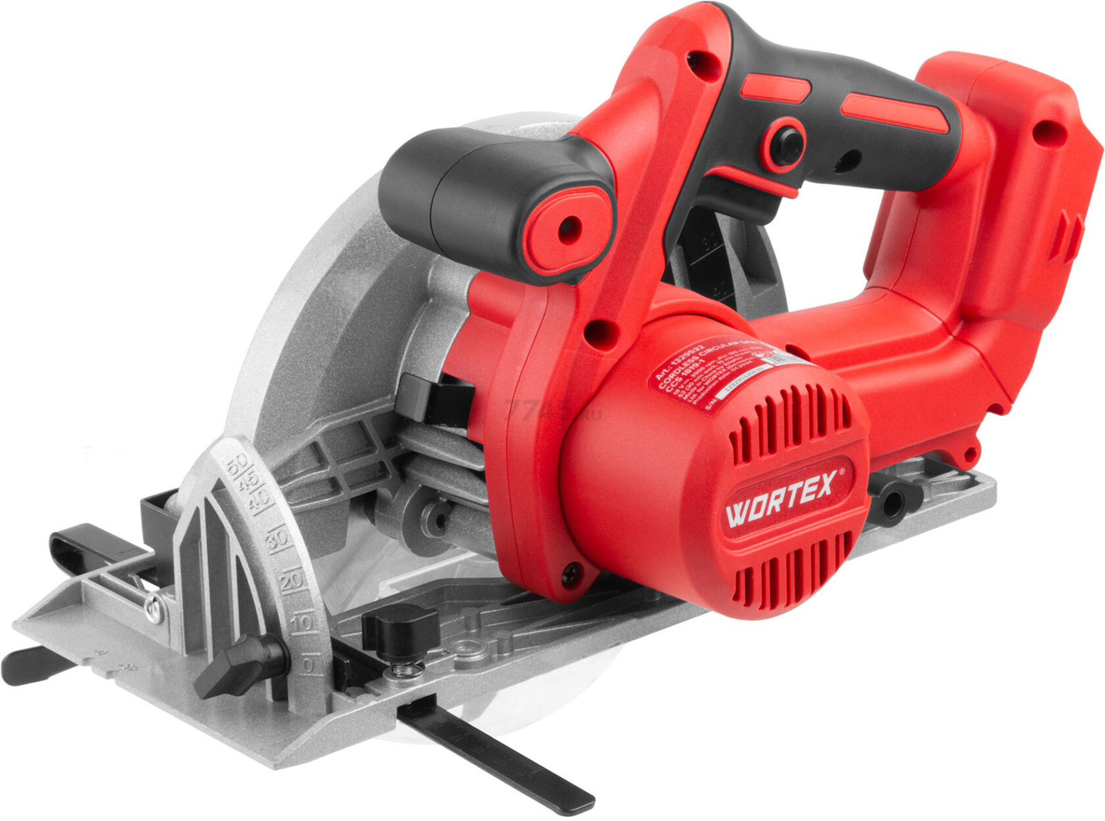 Пила циркулярная аккумуляторная WORTEX CCS 1819-1 XLT SOLO (1329532) - Фото 12