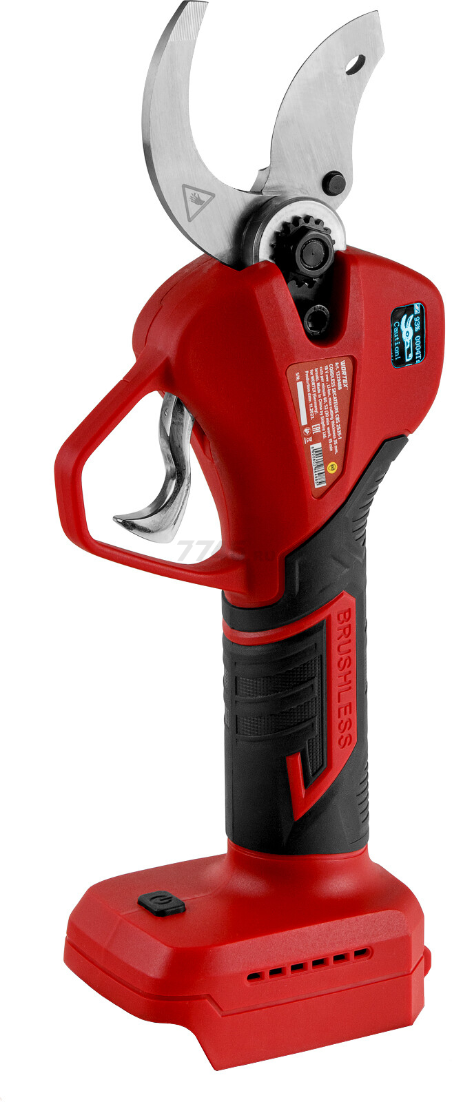 Секатор аккумуляторный WORTEX CBS 2535-1 XLT SOLO (1329488) - Фото 7
