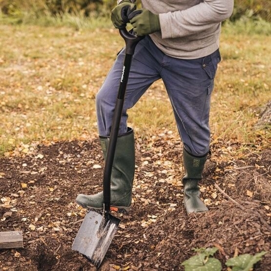 Лопата штыковая FISKARS Ergonomic Pro XL (1066707) - Фото 10