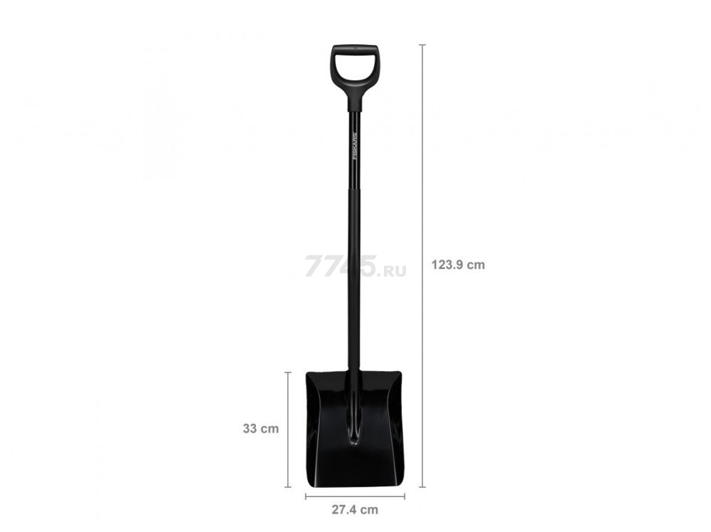 Лопата совковая Ergonomic Pro FISKARS (1066713) - Фото 7
