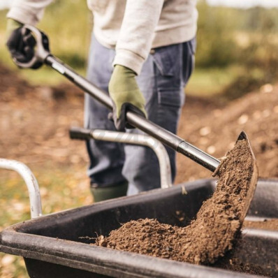 Лопата совковая FISKARS Ergonomic Pro (1066711) - Фото 7