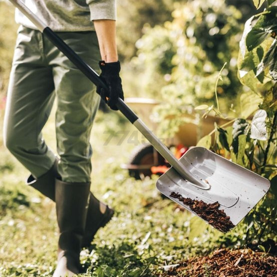 Лопата совковая FISKARS Xact (1066731) - Фото 9