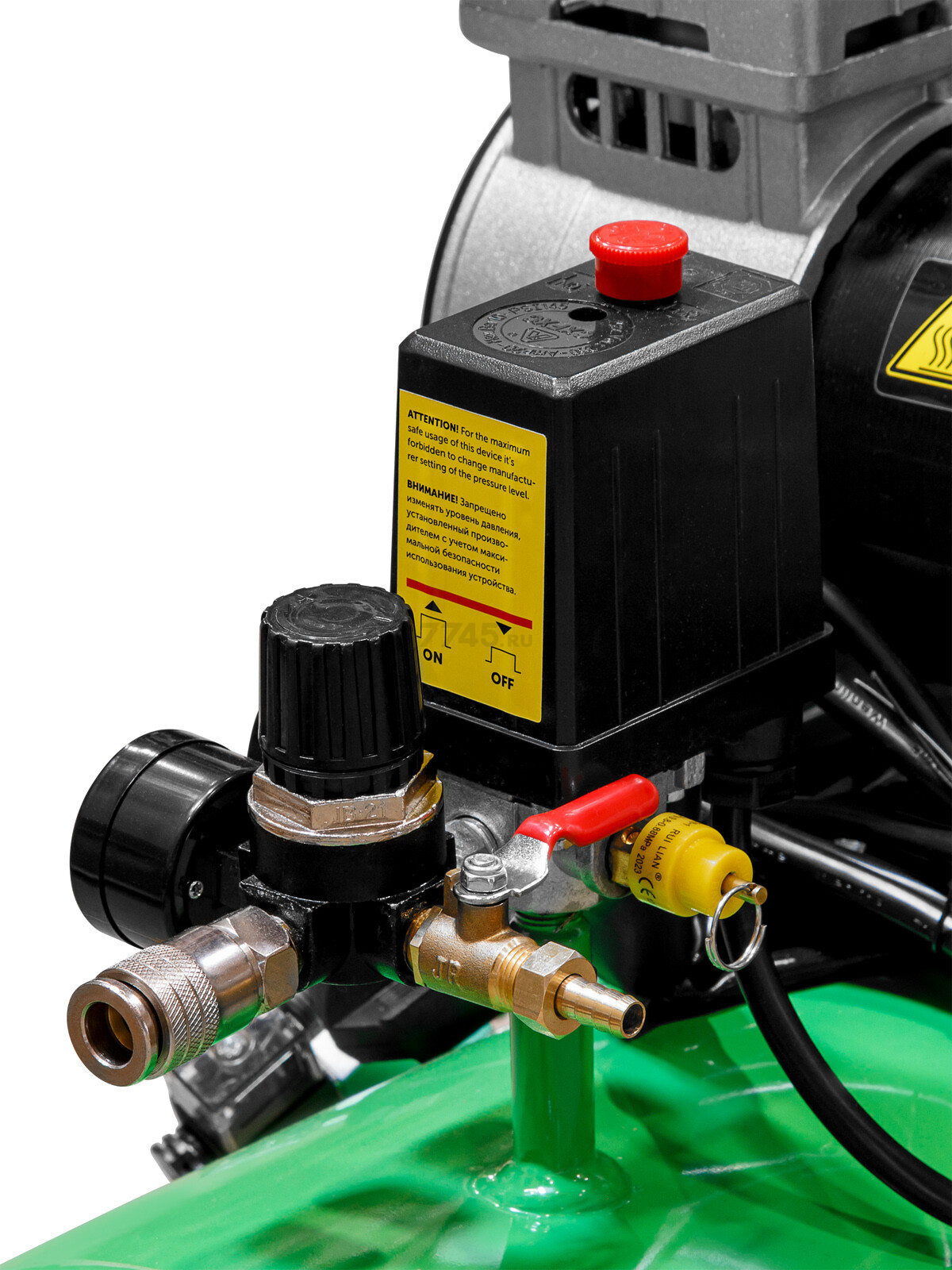 Компрессор безмасляный ECO AE-100-OF1 (EC2610-1) - Фото 17