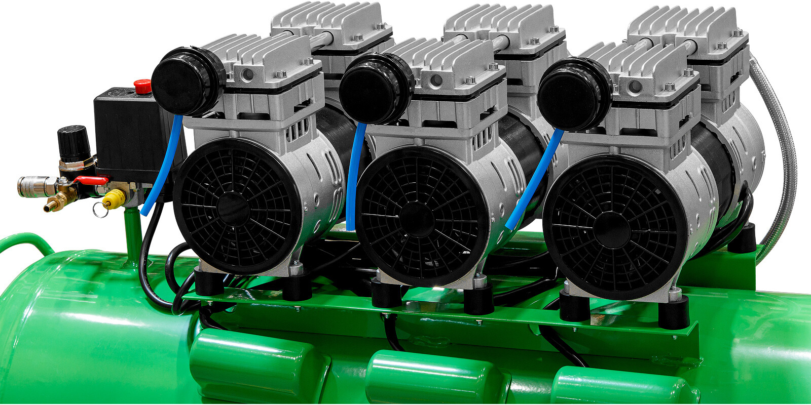 Компрессор безмасляный ECO AE-100-OF1 (EC2610-1) - Фото 18