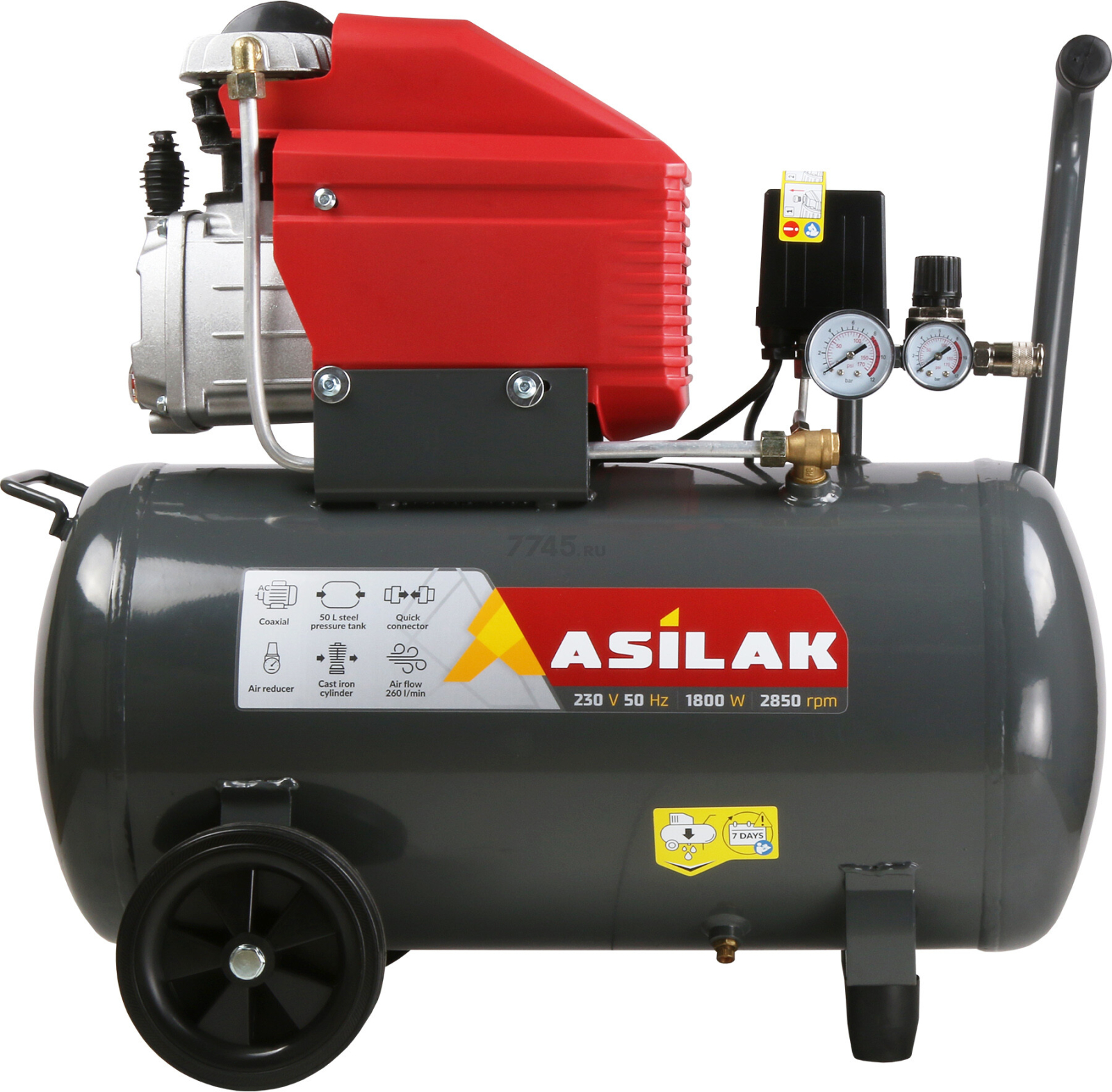 Компрессор ASILAK SLA-526 (AS2840-1) - Фото 9