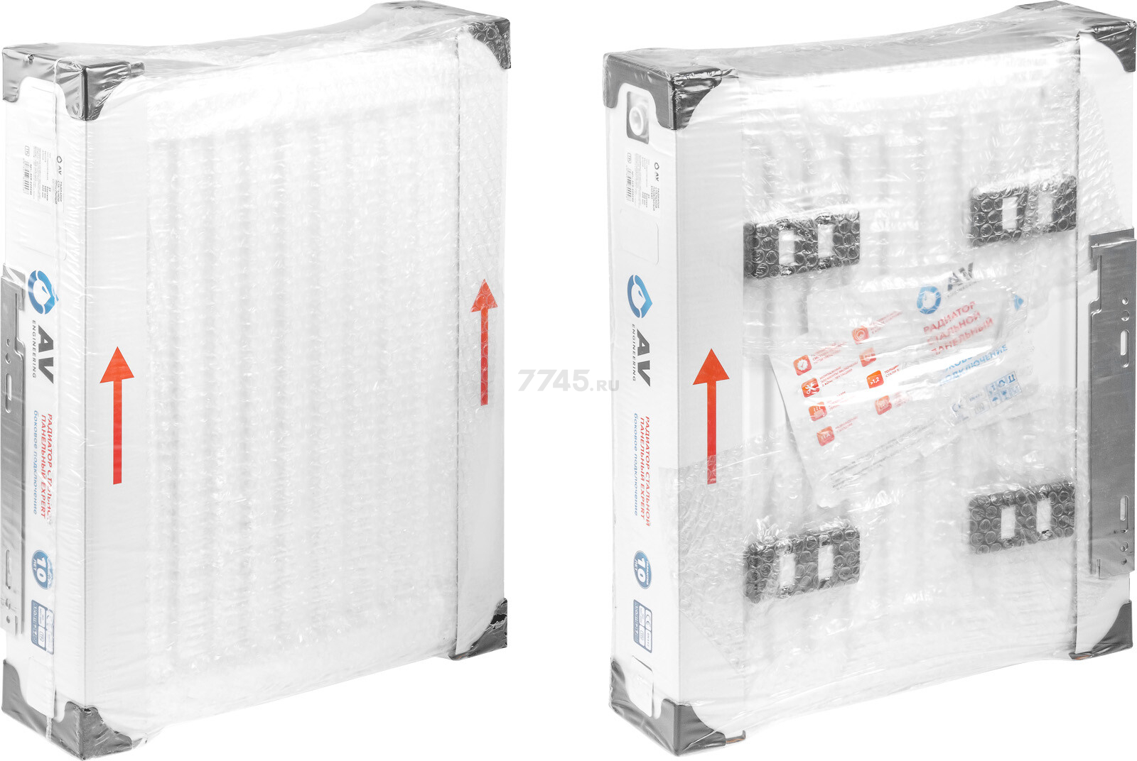 Радиатор стальной AV Engineering Expert EB 22-5-09 500х900 мм (AVE-22509B) - Фото 11