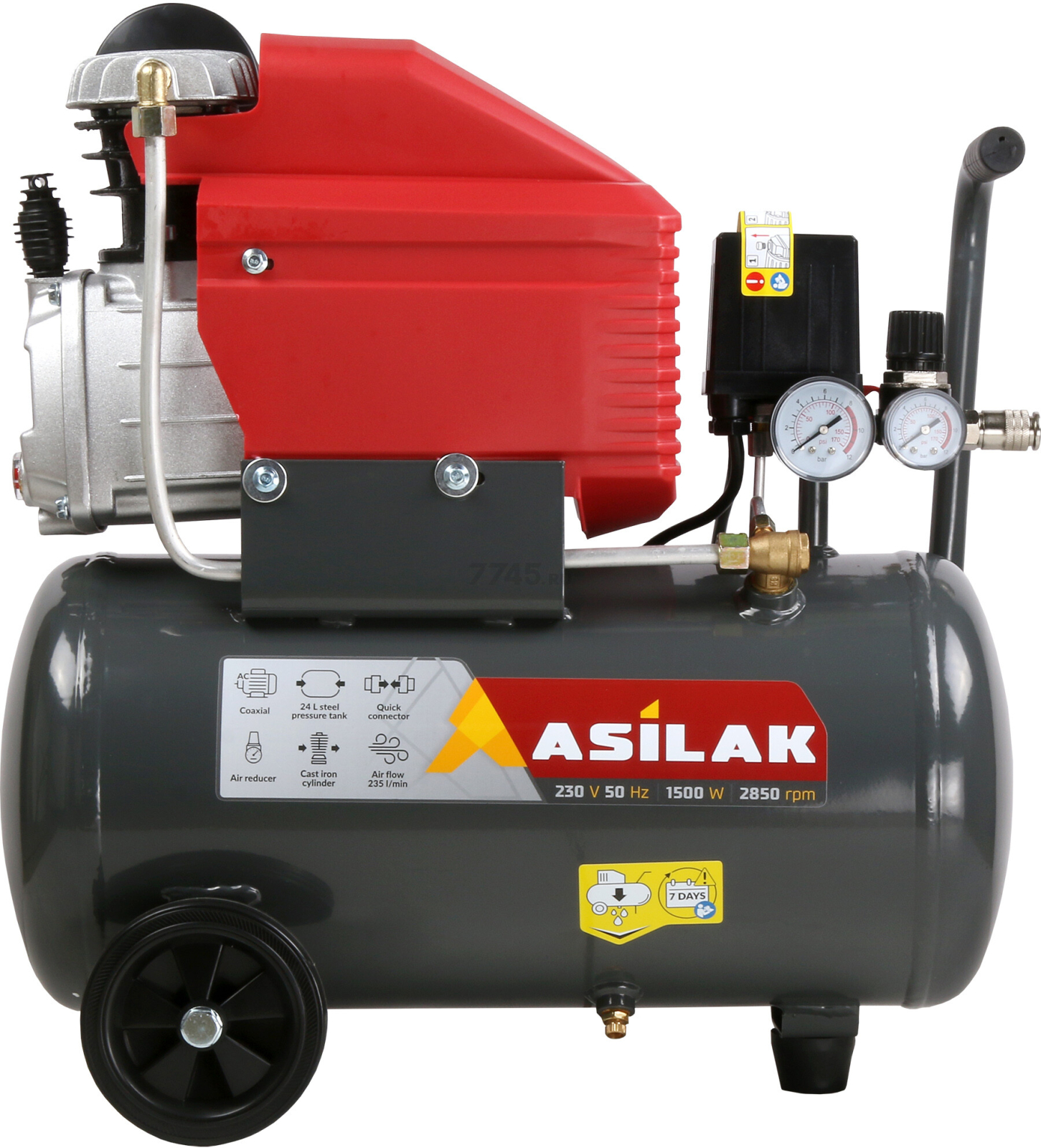 Компрессор ASILAK SLA-324 (AS2840-0) - Фото 9