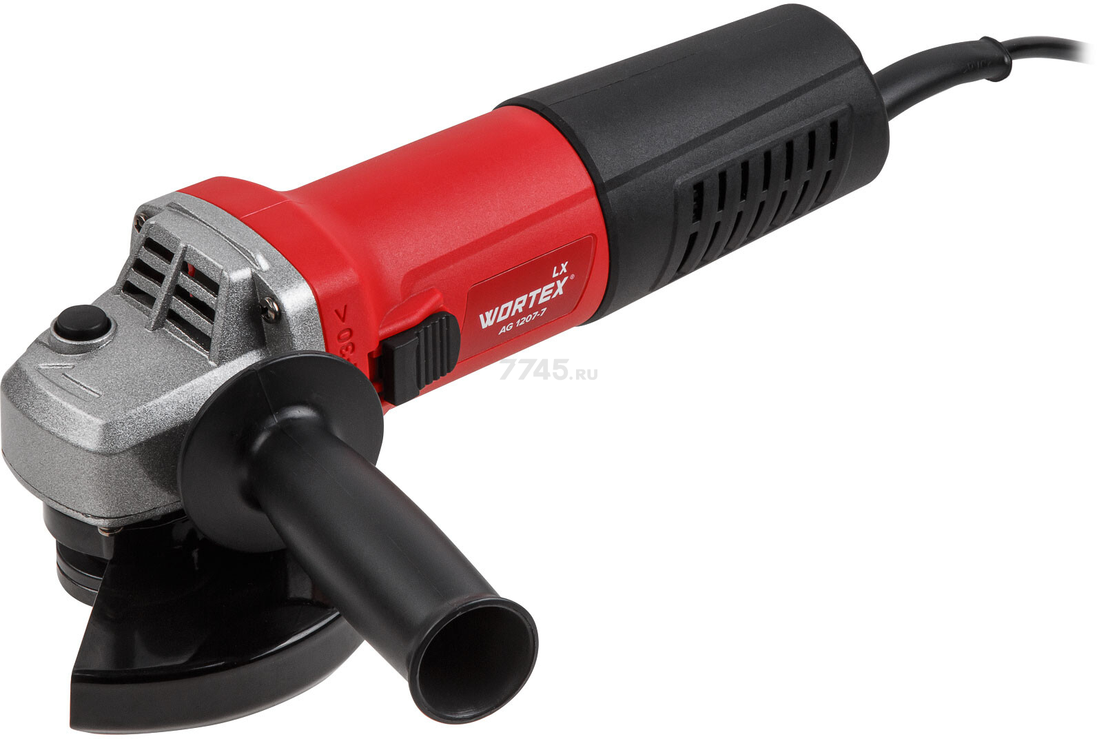 Шлифмашина угловая (болгарка) WORTEX LX AG 1207-7 (1335618) - Фото 8