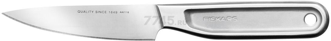 Нож кухонный для овощей FISKARS All Steel (1062887)