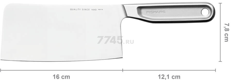 Нож-тесак FISKARS All Steel 16 см (1062885) - Фото 2