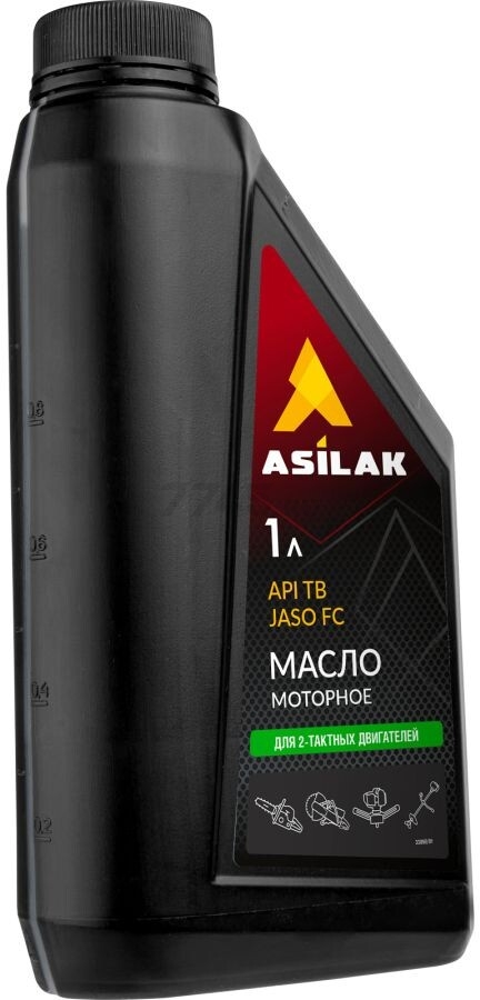 Масло двухтактное минеральное ASILAK 1 л (ASX5010-3)
