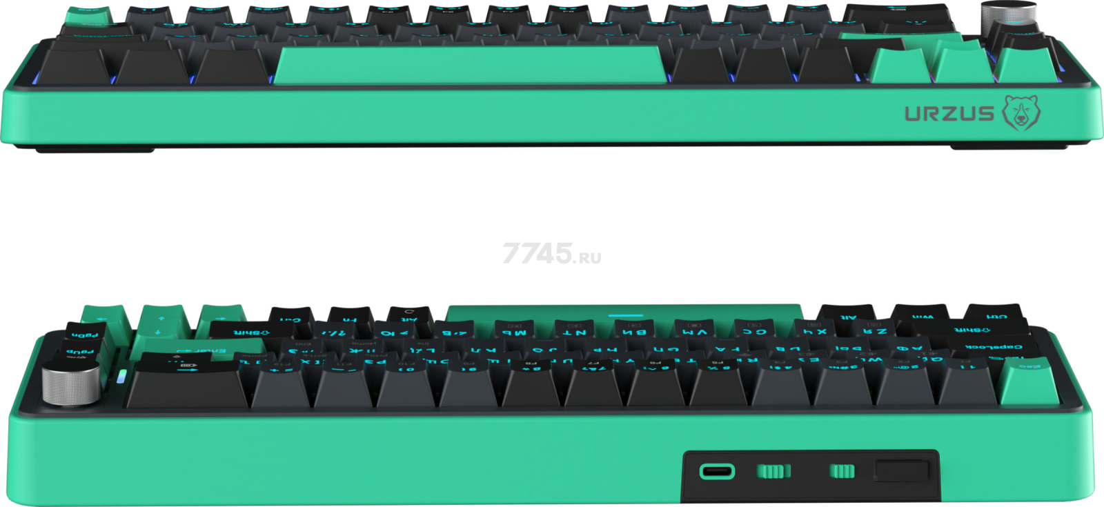 Клавиатура игровая беспроводная механическая URZUS O.I.L (UR-5317111) - Фото 21