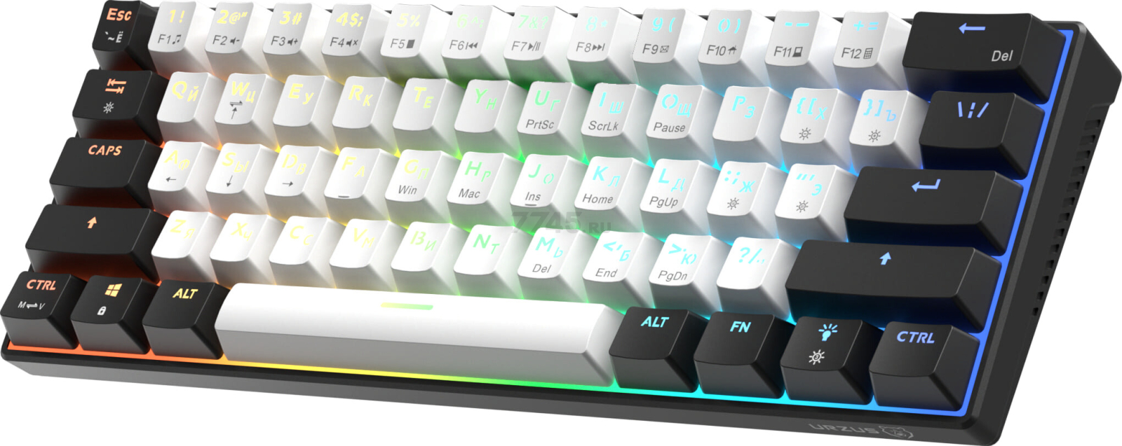Клавиатура игровая механическая URZUS Matrix R (UR-5317112) - Фото 11