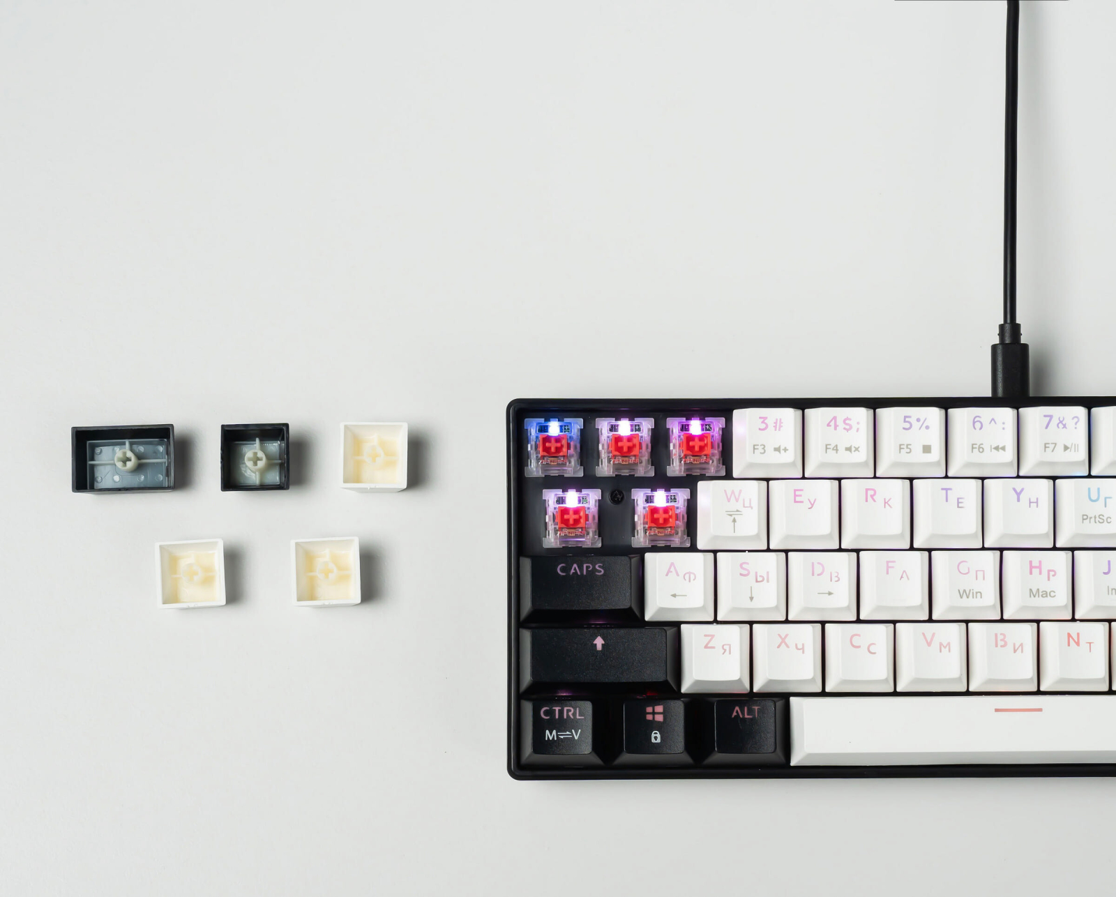 Клавиатура игровая механическая URZUS Matrix R (UR-5317112) - Фото 24