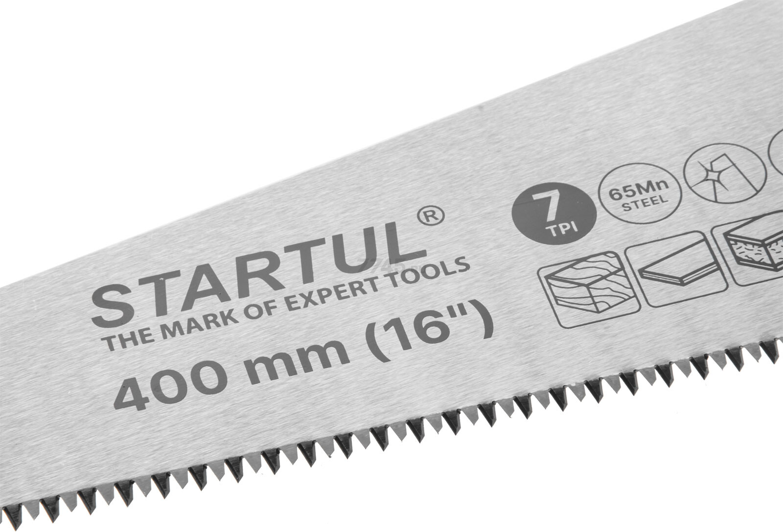 Ножовка по дереву 400 мм 7 TPI STARTUL Master (ST4242-40) - Фото 9