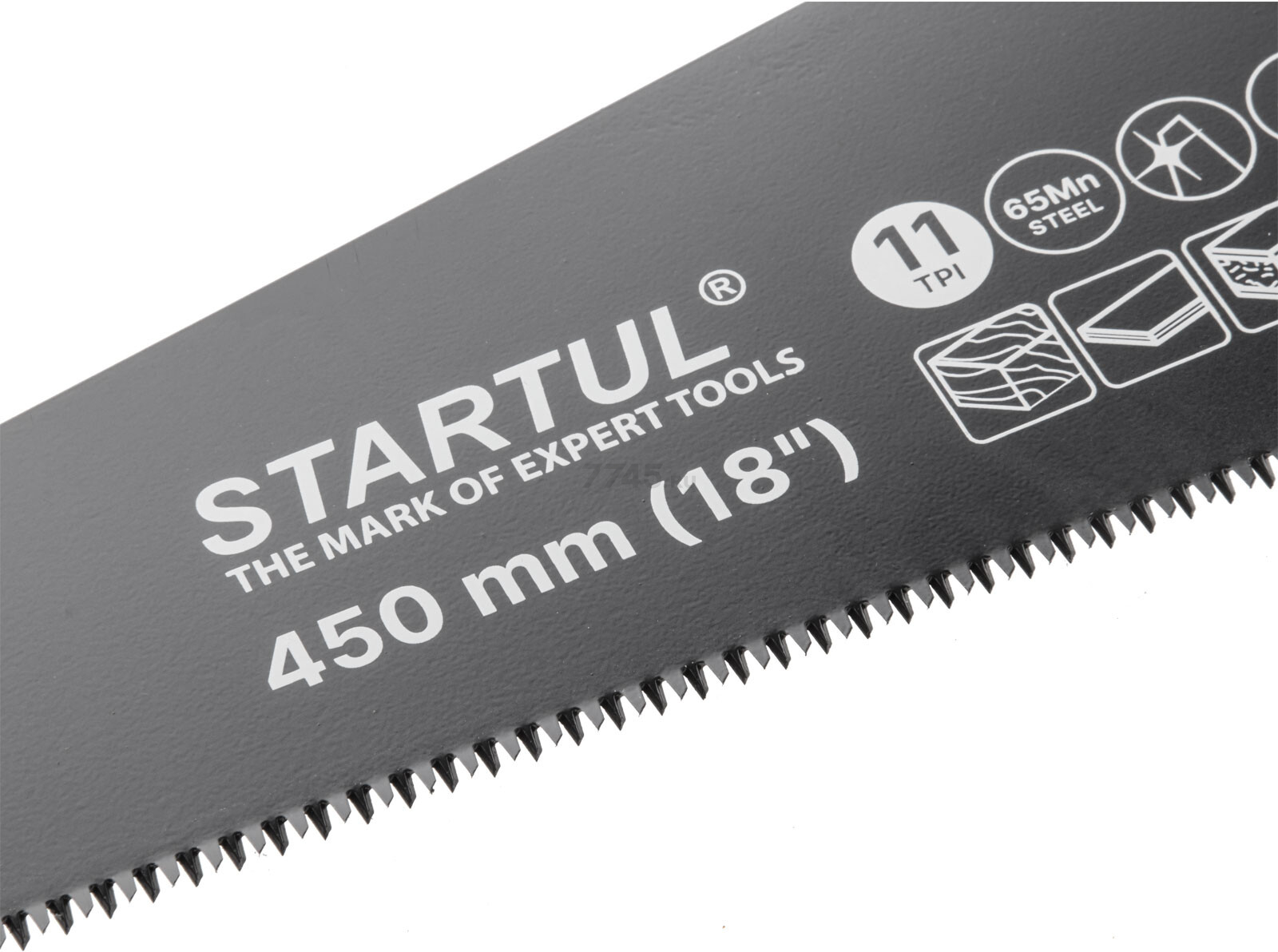 Ножовка по дереву 450 мм 11 TPI STARTUL Profi (ST4250-45) - Фото 9
