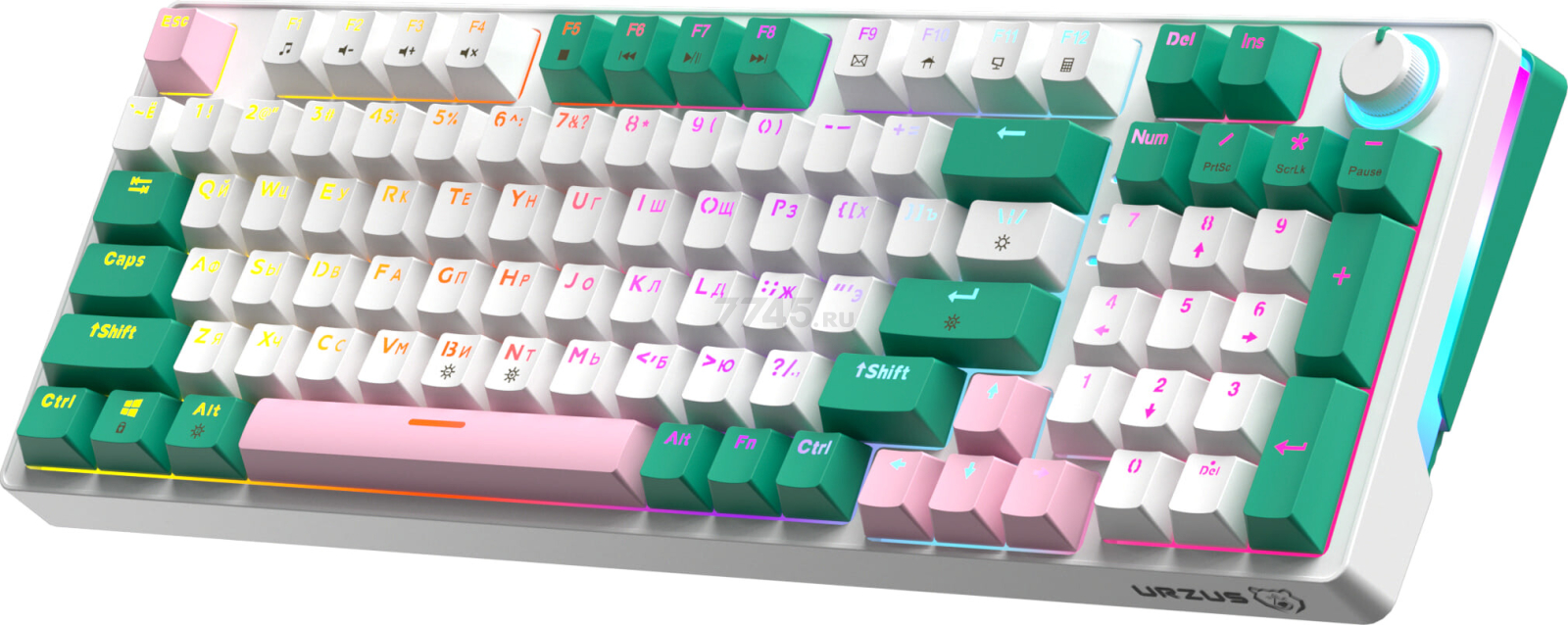 Клавиатура игровая механическая URZUS Snap R (UR-5317116) - Фото 12