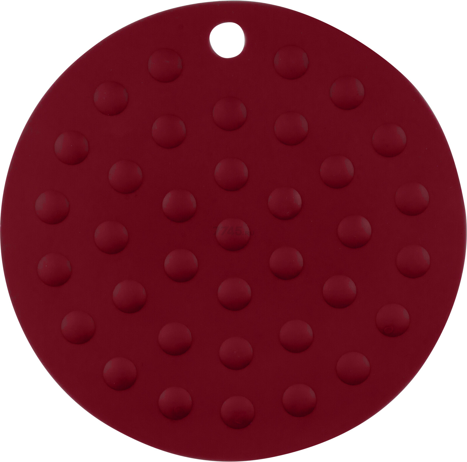 Коврик под горячее круглый PERFECTO LINEA Burgundy (23-016117)