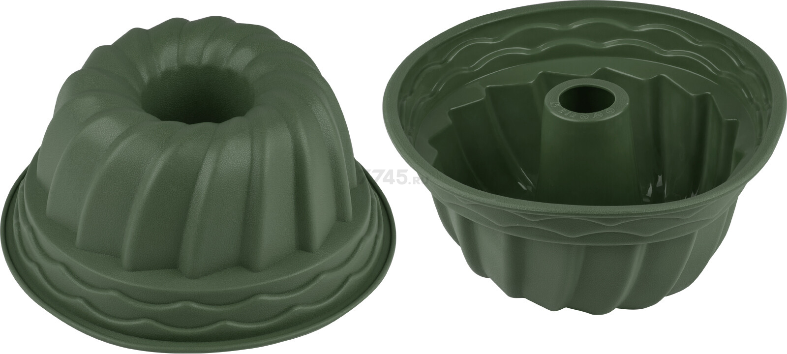 Форма для выпечки силиконовая кекс 24х10,5 см PERFECTO LINEA Natural green (20-012818) - Фото 2
