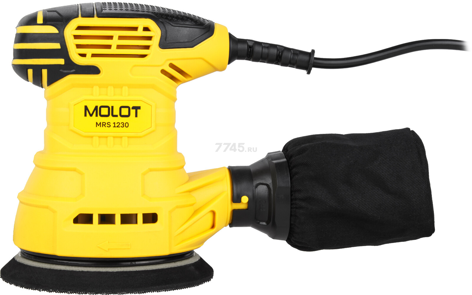 Шлифмашина эксцентриковая (орбитальная) MOLOT MRS 1230 (1335778) - Фото 8