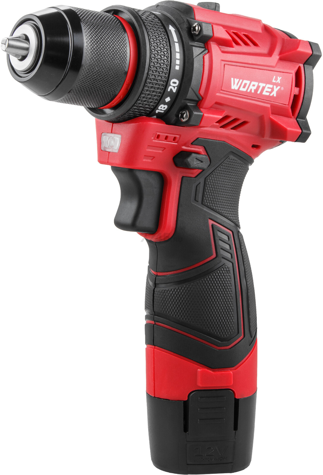 Дрель-шуруповерт аккумуляторная WORTEX LX BD 1215-1 Li (1333698) - Фото 12