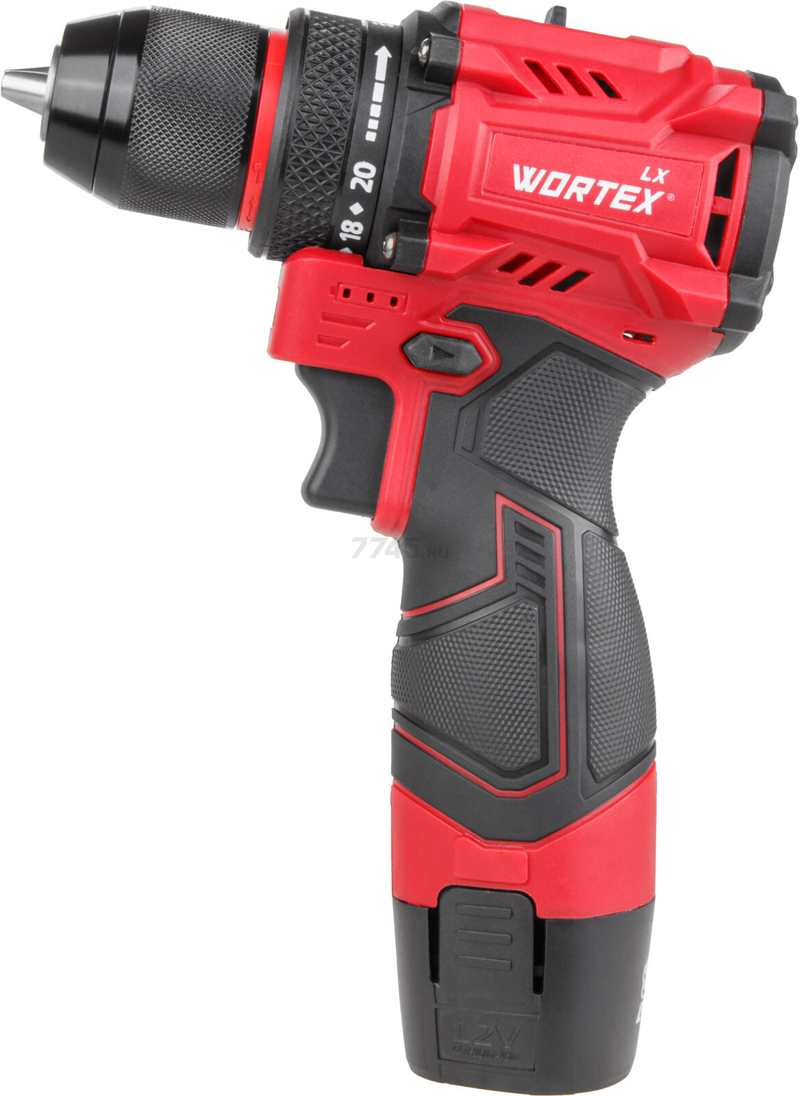 Дрель-шуруповерт аккумуляторная WORTEX LX BD 1215-1 Li (1333698) - Фото 15