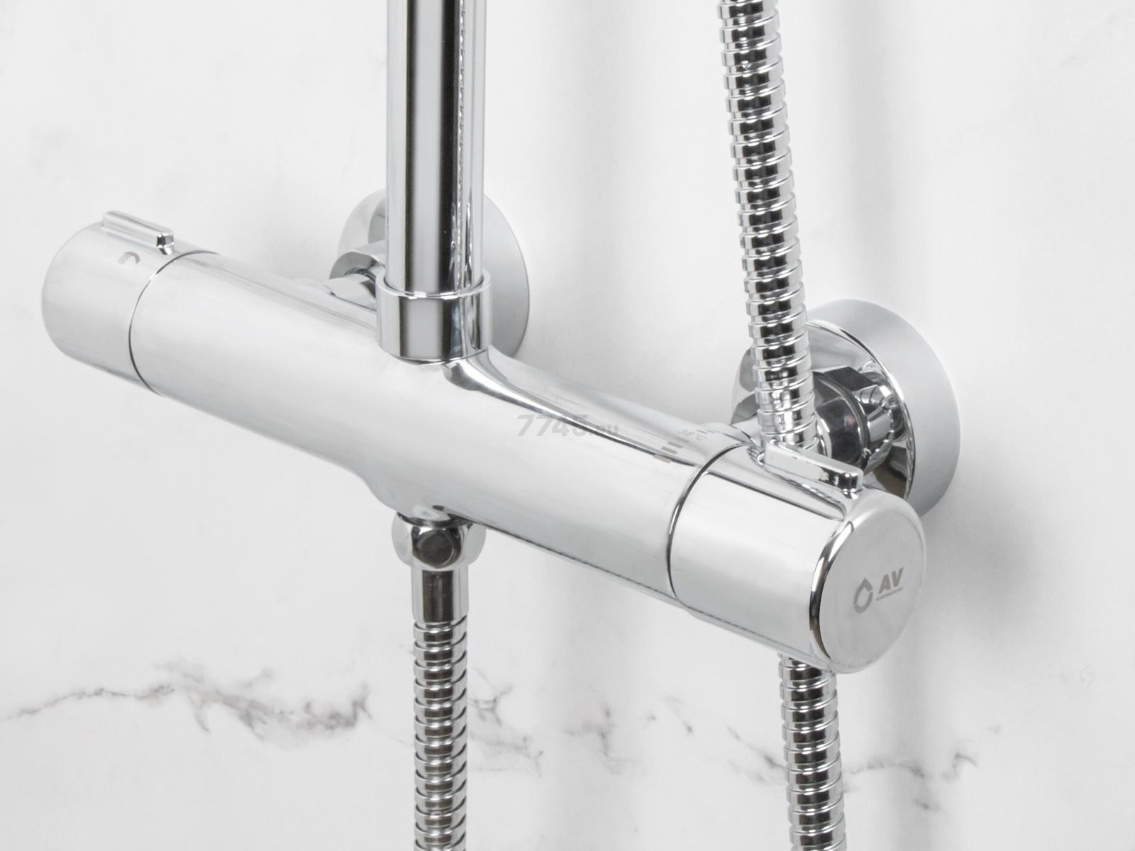 Душевая стойка AV ENGINEERING THS хром, (AVTHS2-P12-725A) - Фото 3