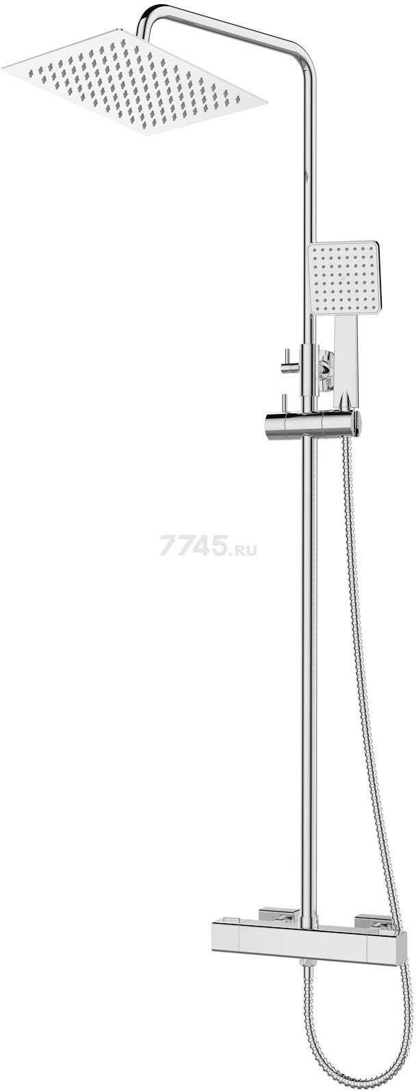 Душевая стойка AV ENGINEERING THS хром (AVTHS2-P12-513A)