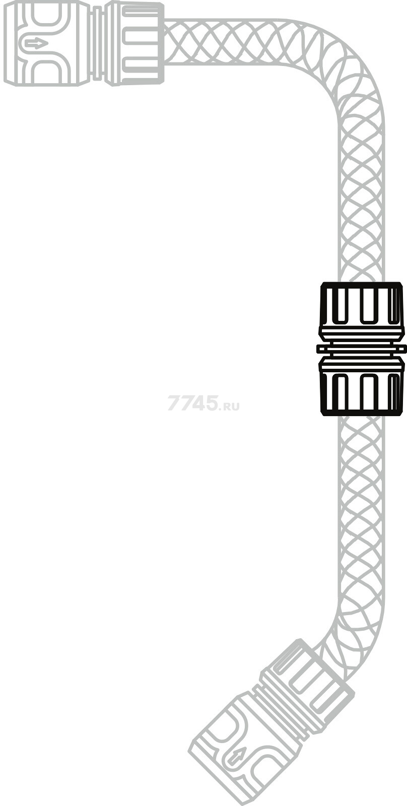Муфта соединительная для шлангов 3/4" STARTUL Metsa (ST6013-10-3/4) - Фото 2