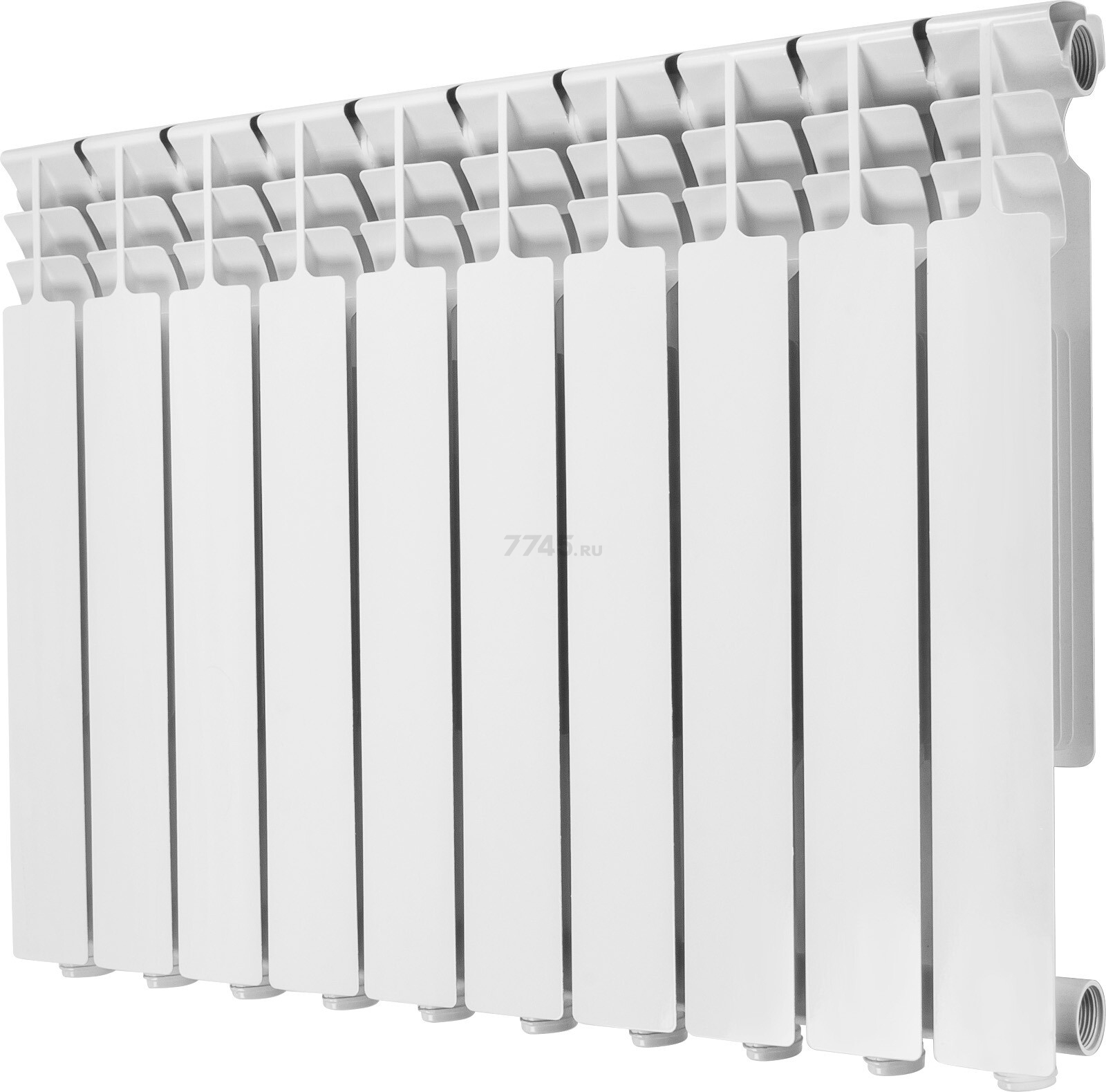 Радиатор биметаллический AV ENGINEERING Гродно 500/80 10 секций (AVE600801) - Фото 2