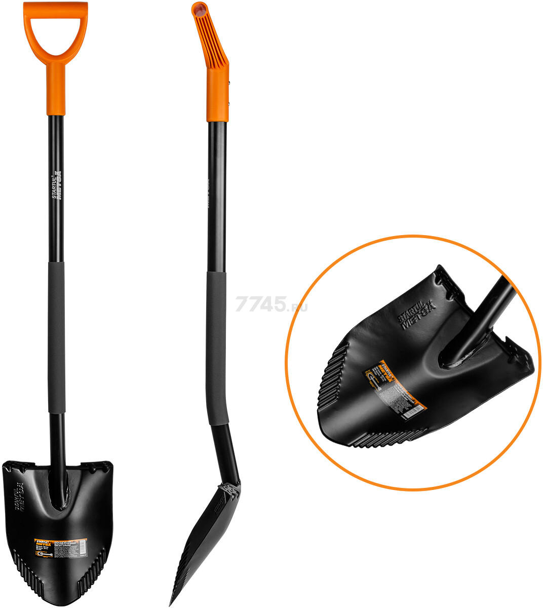 Лопата штыковая с зубьями STARTUL Metsa (ST6080-10) - Фото 2