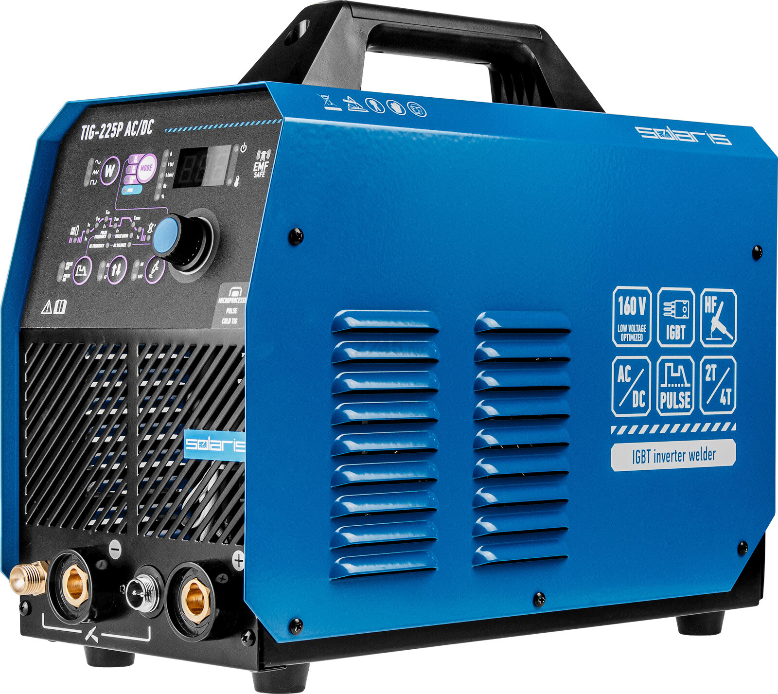 Инвертор сварочный SOLARIS TIG-225P AC/DC (SL5718-8) - Фото 10