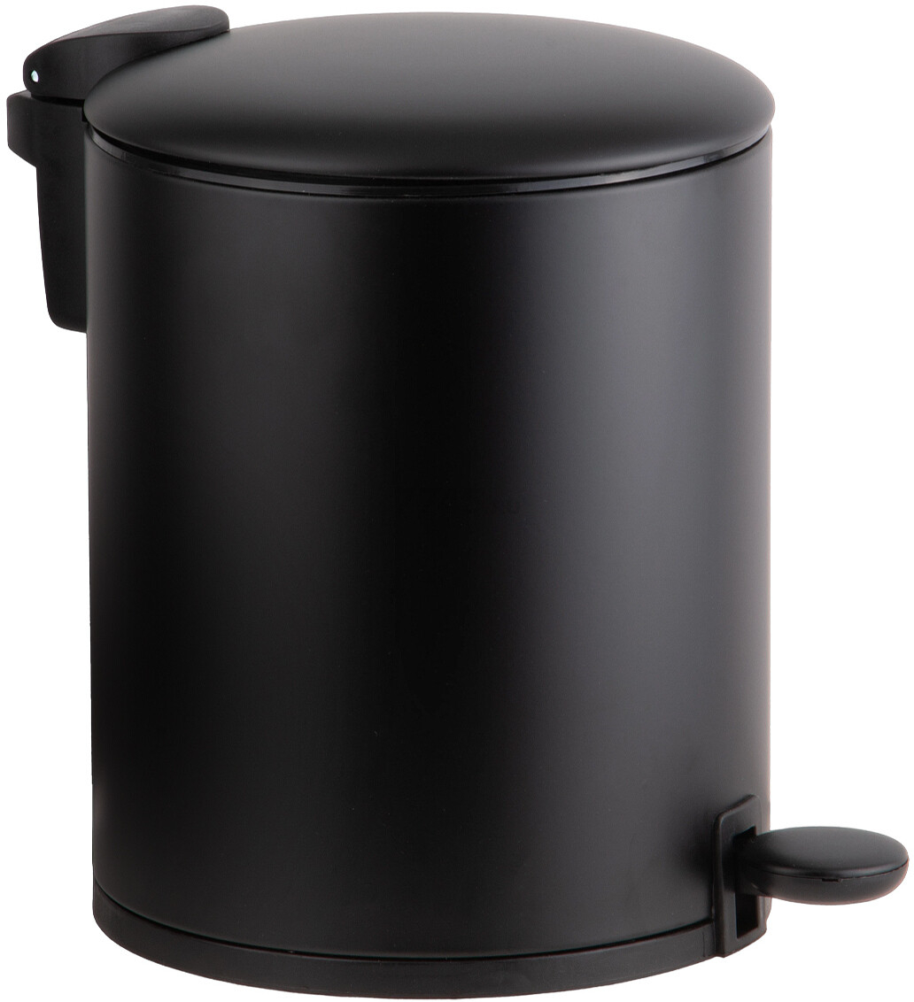 Ведро мусорное с педалью PERFECTO LINEA Black Onyx 5 л (22-200205)