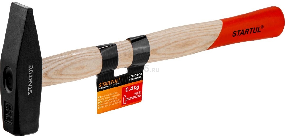 Молоток слесарный 0,4 кг STARTUL Standart (ST2402-04) - Фото 4