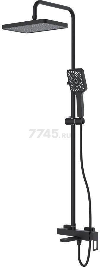 Душевая стойка ECONOCE серия 810 черный (EC0812BL) - Фото 14