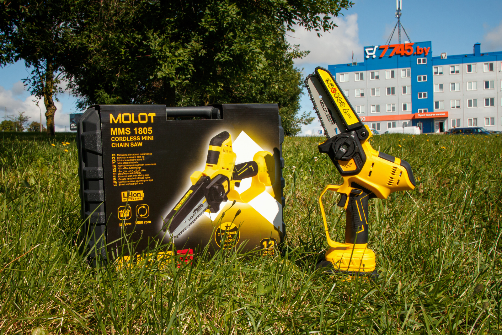Пила цепная аккумуляторная MOLOT MMS 1805 XLT Lite SET (1334936) - Фото 29