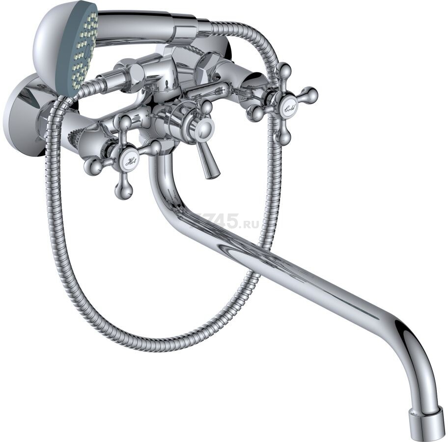 Смеситель для ванны AV ENGINEERING (AVROL7-D22) - Фото 7