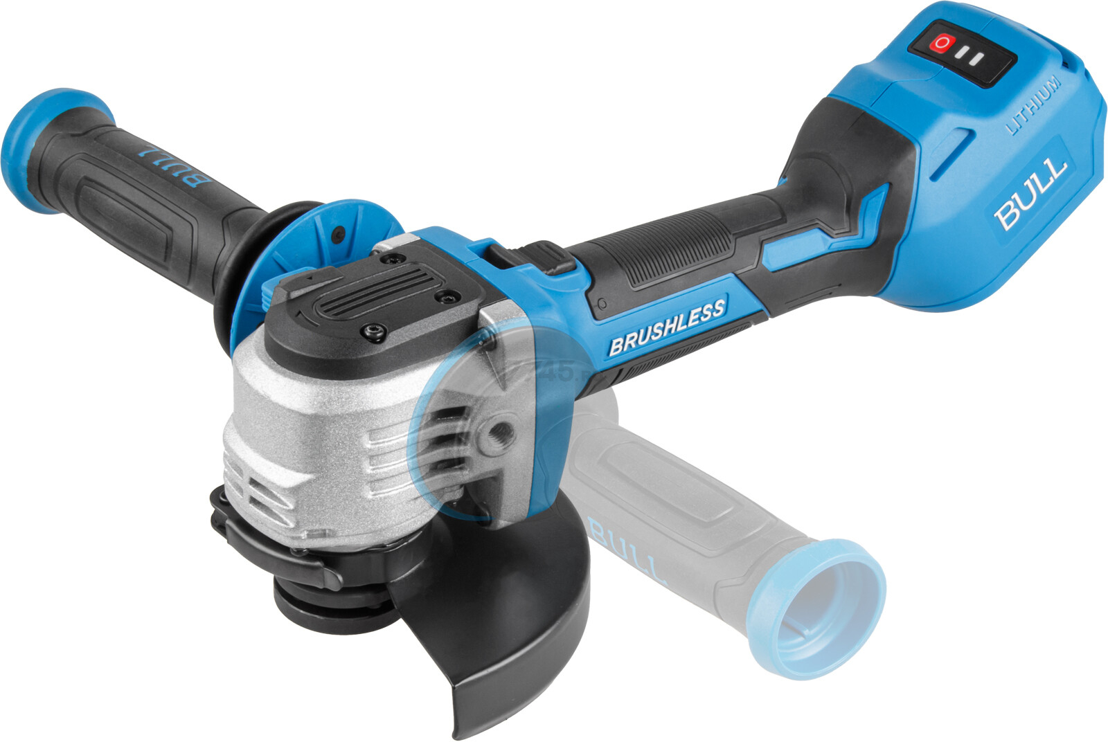 Шлифмашина угловая аккумуляторная BULL CSG 1812-1 SR XLTpro SET (1333997) - Фото 7