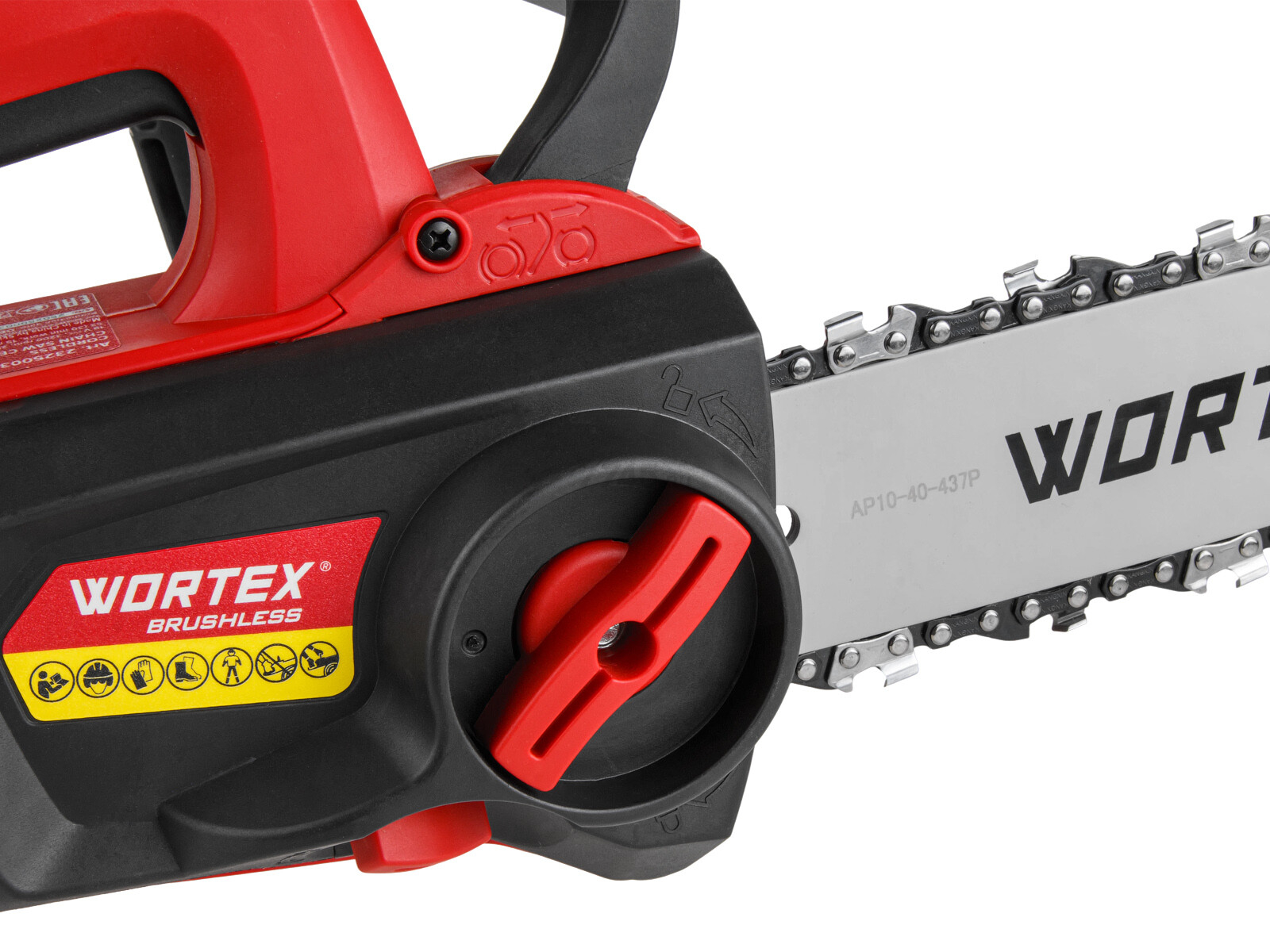 Пила цепная аккумуляторная WORTEX CEC 2518-3 ALL1 XLT SOLO (2325003) - Фото 27