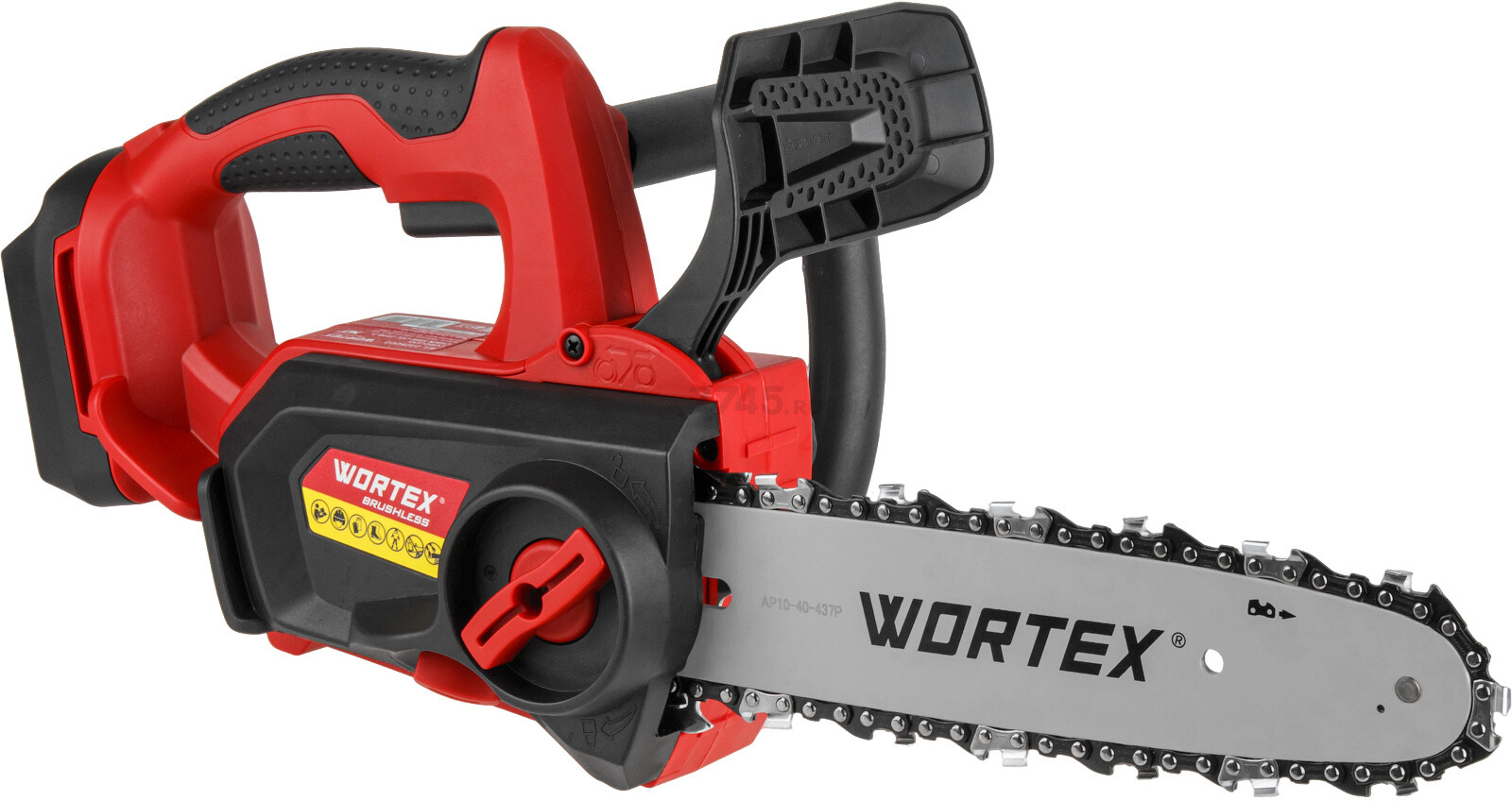 Пила цепная аккумуляторная WORTEX CEC 2518-3 ALL1 XLT SOLO (2325003) - Фото 20