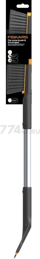 Щетка для снега со скребком FISKARS Plus 75,5 см (1078494) - Фото 8