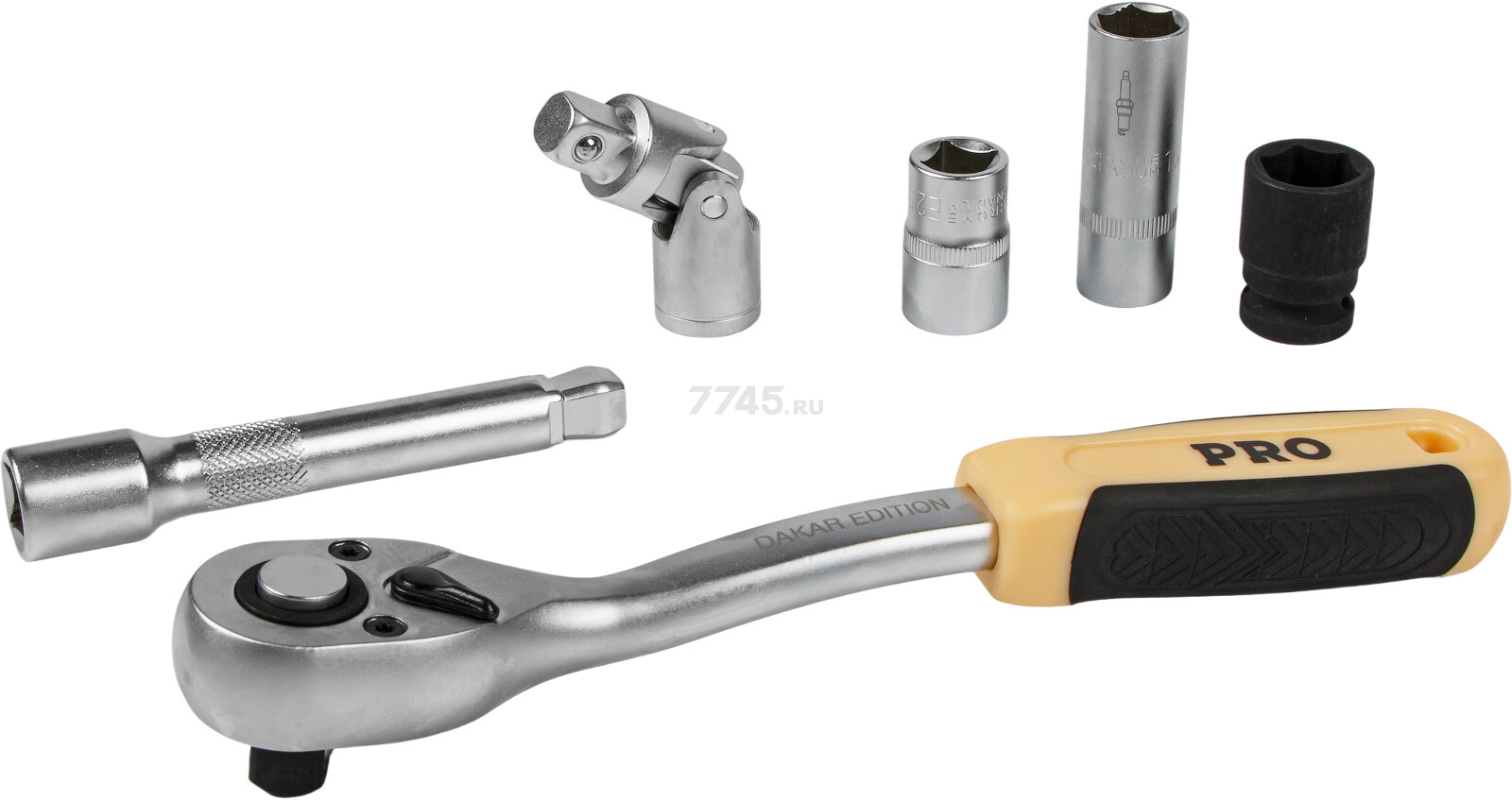 Набор инструментов 1/4", 1/2" 6 граней PRO STARTUL Dakar 94 предмета (PRO-094DK) - Фото 12