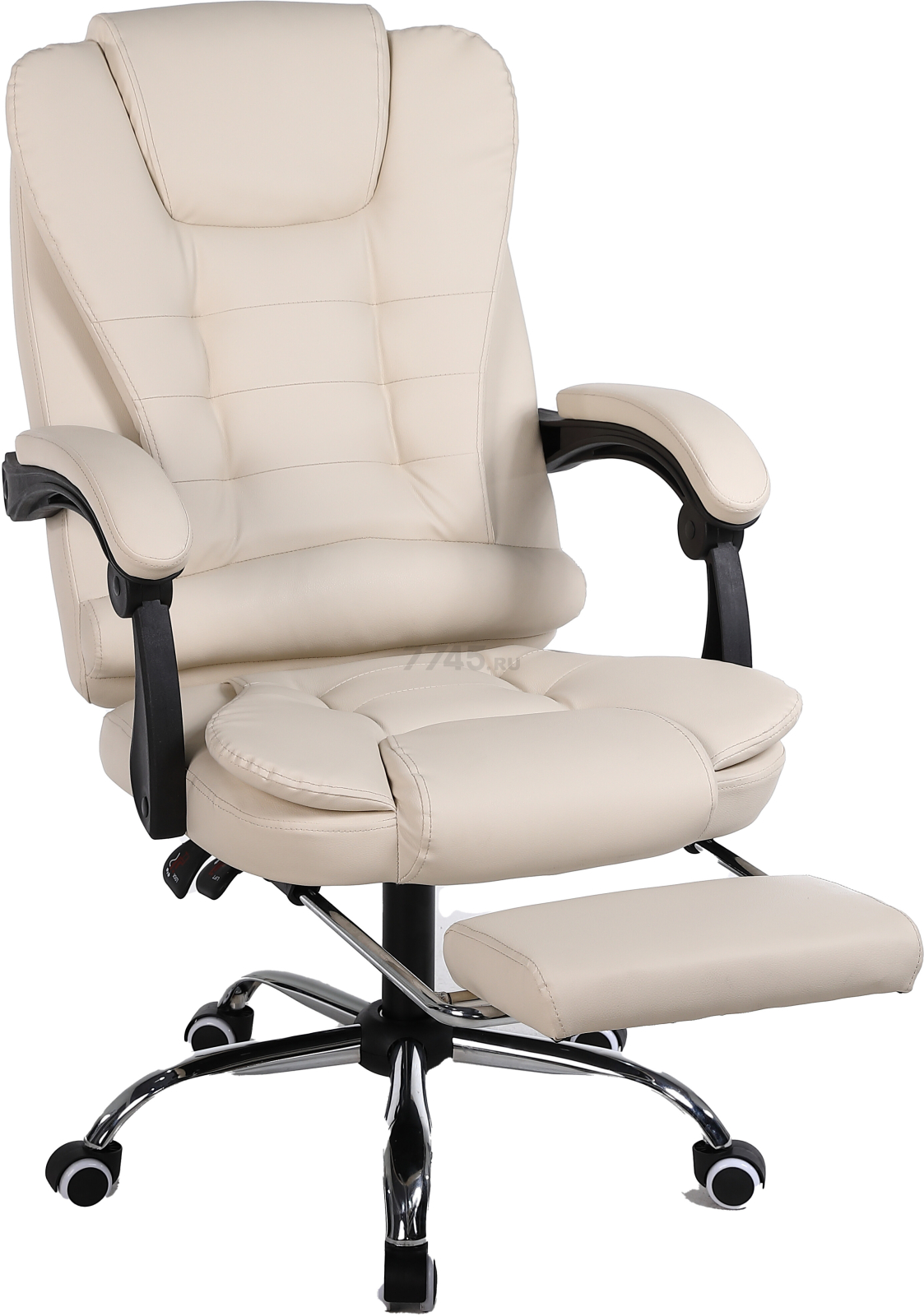 Компьютерное кресло KEIZEN Cardinal Beige (KZ-7351127) - Фото 12